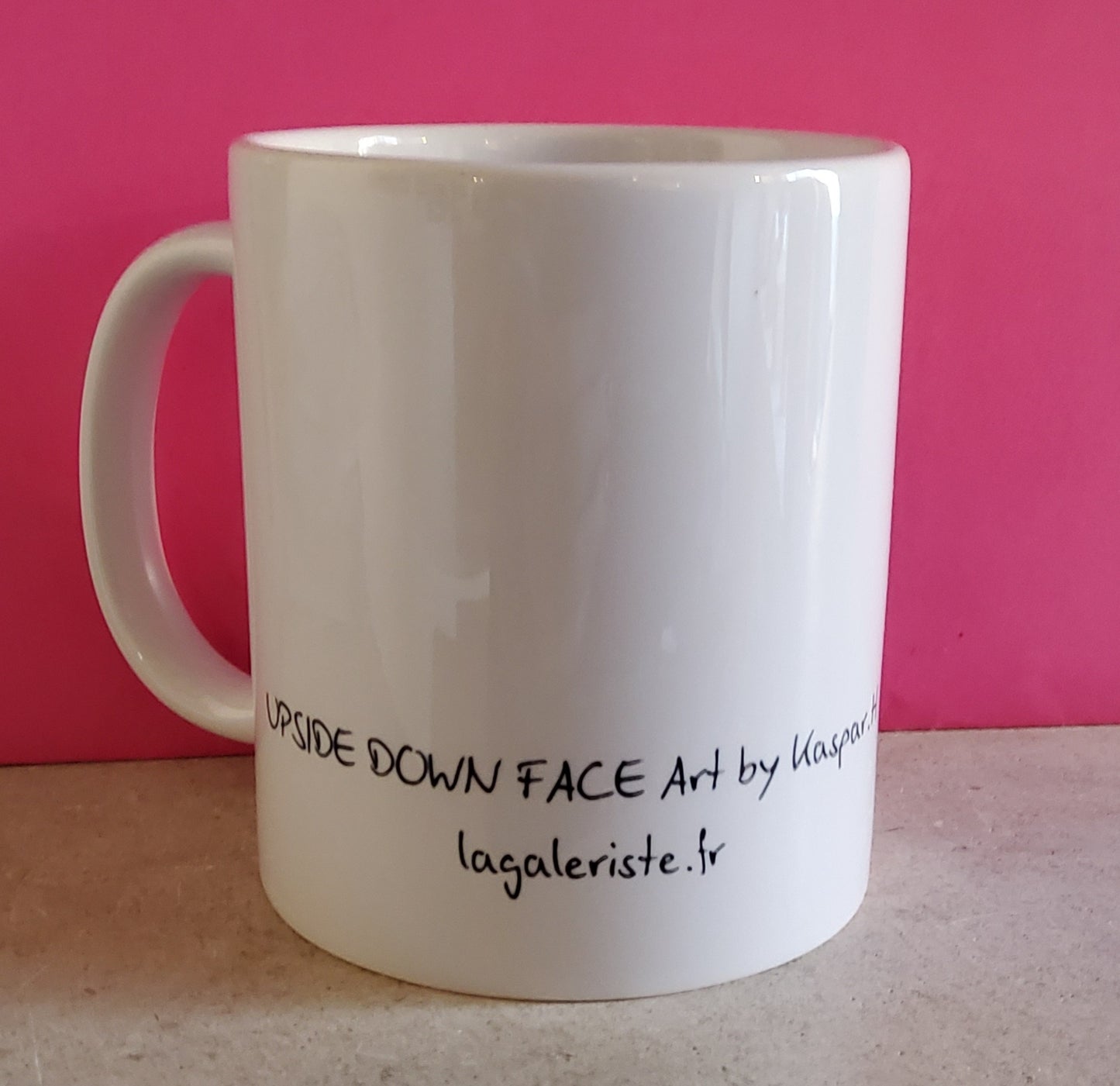 MUG Upside Down Face, Kaspar.H