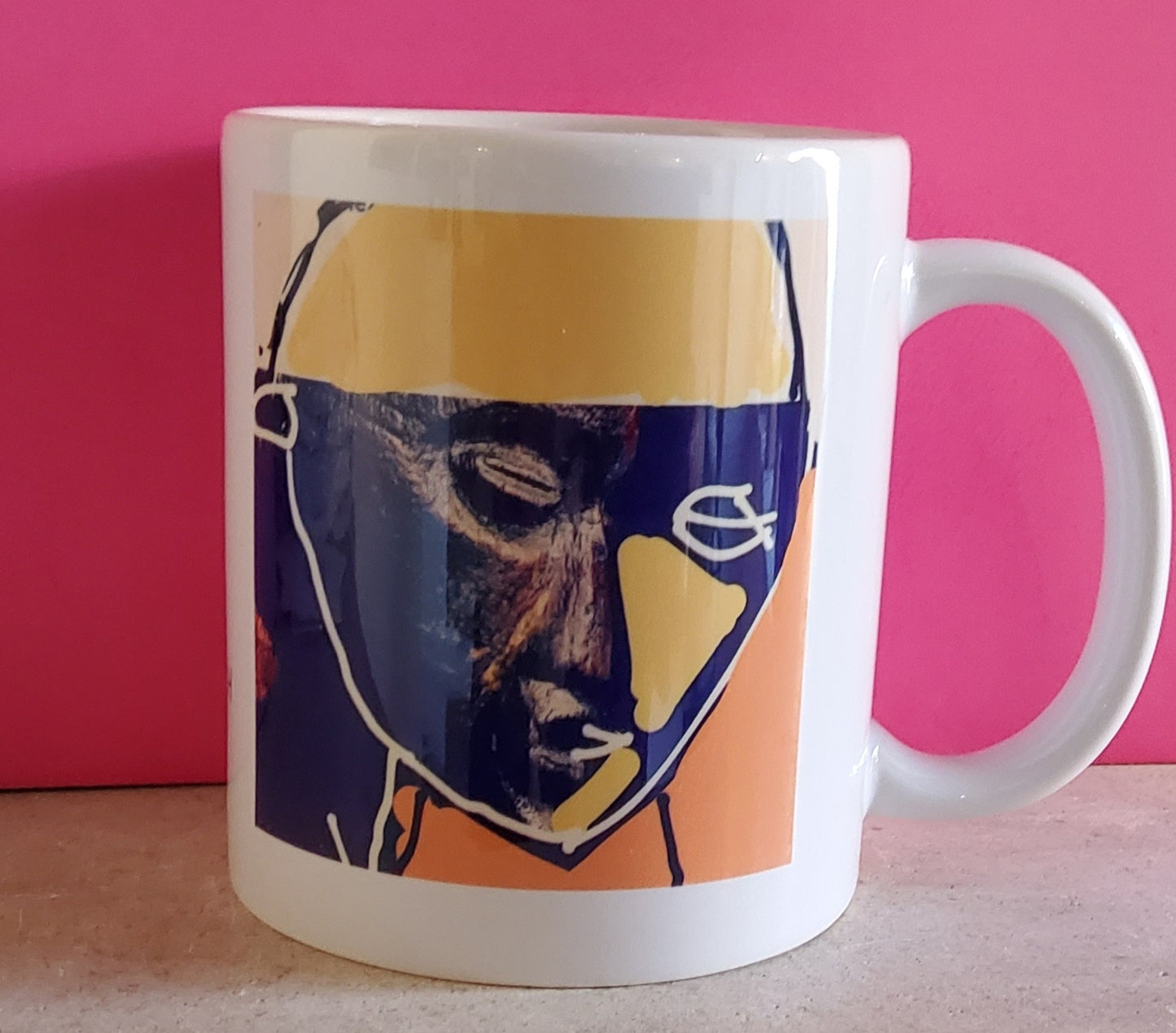 MUG Upside Down Face, Kaspar.H