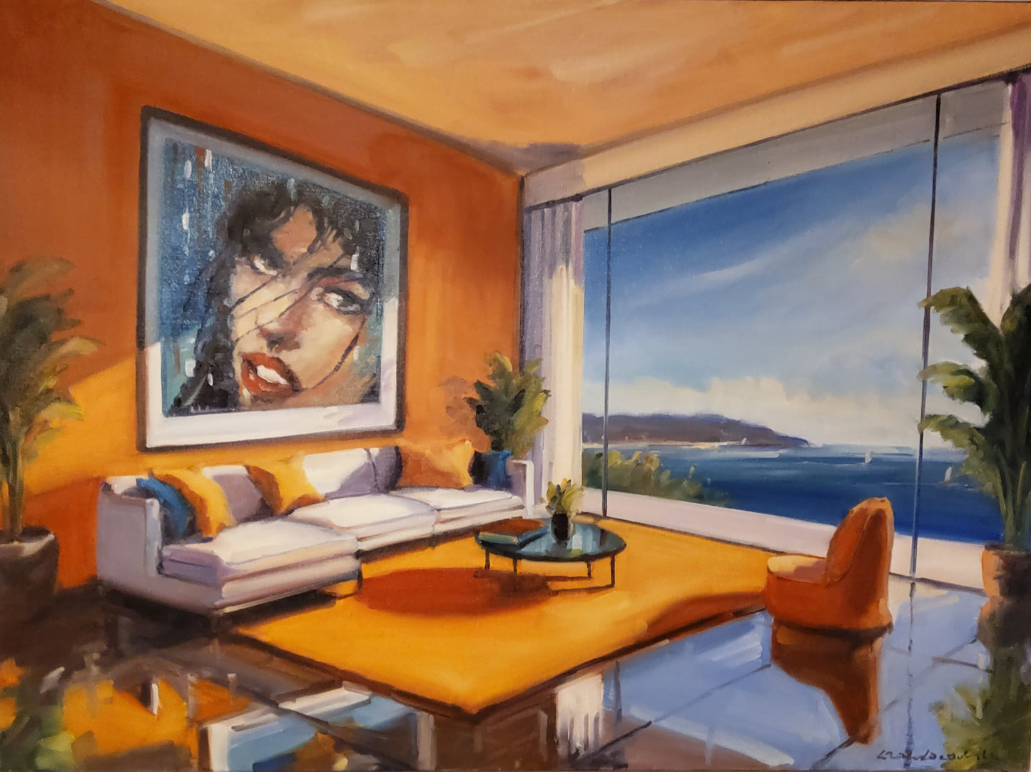 LORANN LACAVE LADEUIX - Vue sur mer