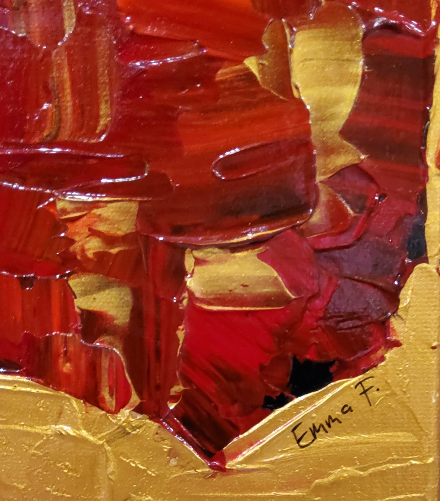 Série SONATE POUR UN COQUELICOT "Incandesence"