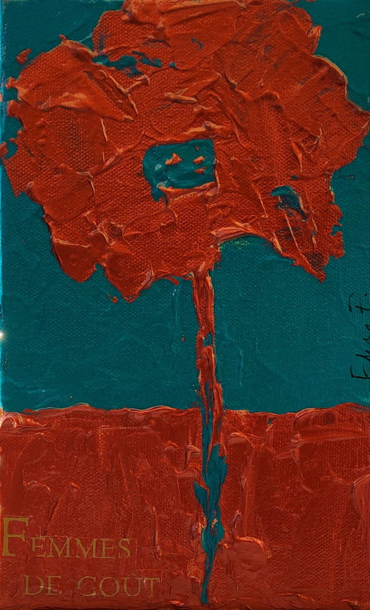 Série SONATE POUR UN COQUELICOT "Femmes de goût"