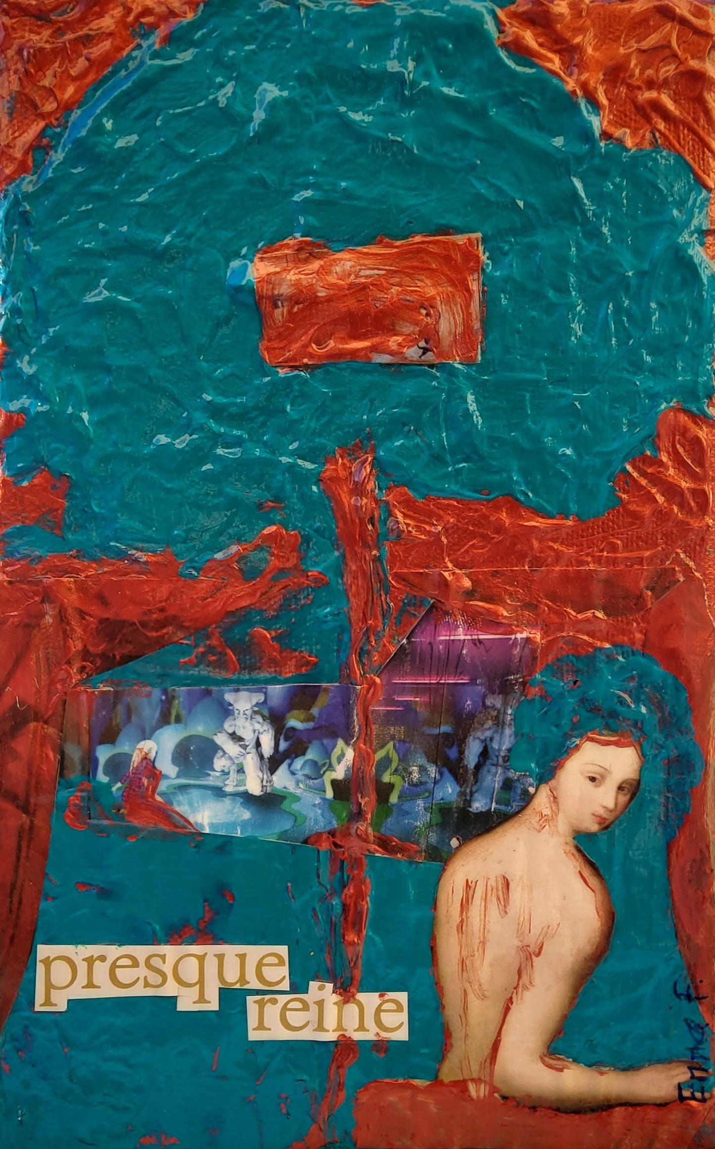 Série SONATE POUR UN COQUELICOT "Presque Reine"