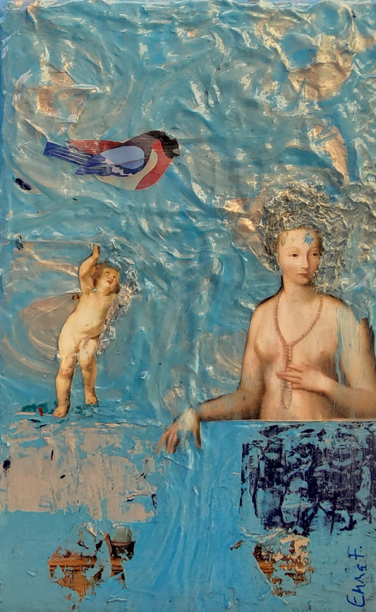 Série SONATE POUR UN COQUELICOT "Naissance Céleste"