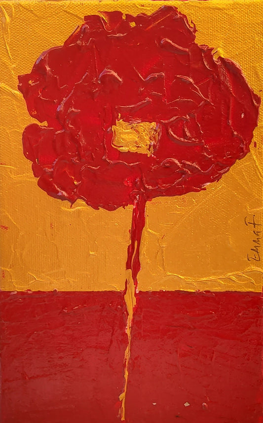 Série SONATE POUR UN COQUELICOT "Sol d'Or"