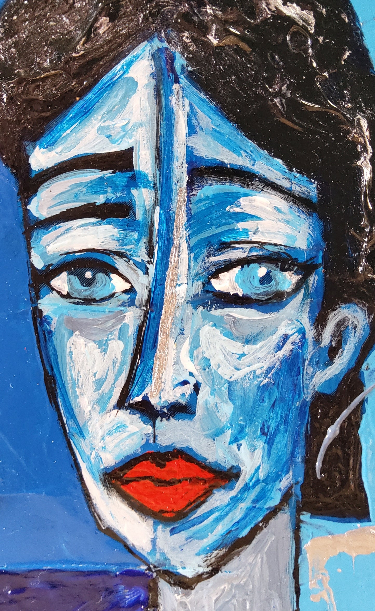 Série NEO-FEMMES "Néo-Femme bleue"