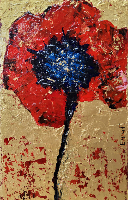 Série SONATE POUR UN COQUELICOT "L'Âme du Coquelicot"