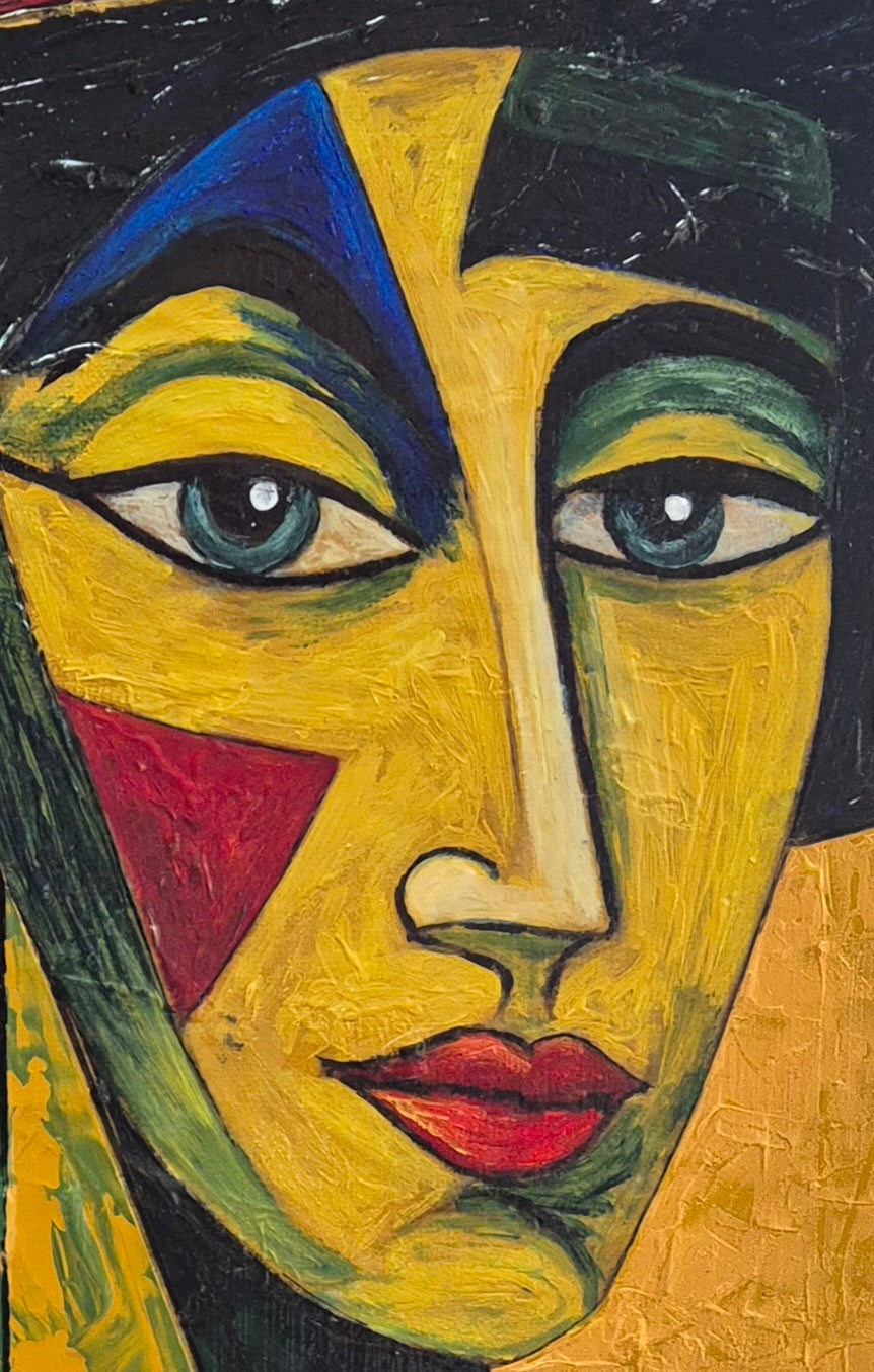 Série NEO-FEMMES "La Dame au Chapeau Noir"