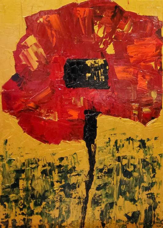 Série SONATE POUR UN COQUELICOT "Incandesence"