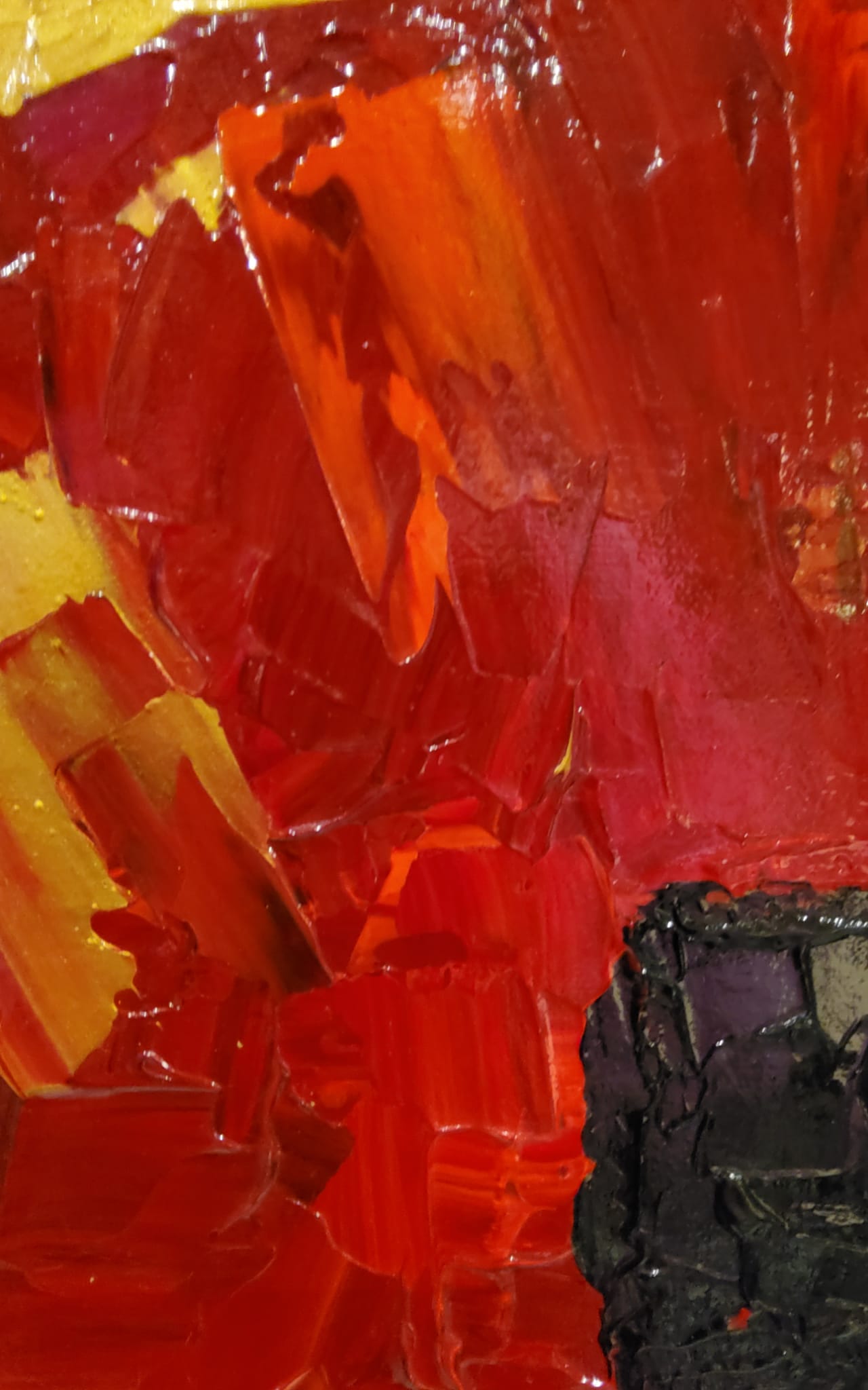 Série SONATE POUR UN COQUELICOT "Incandesence"